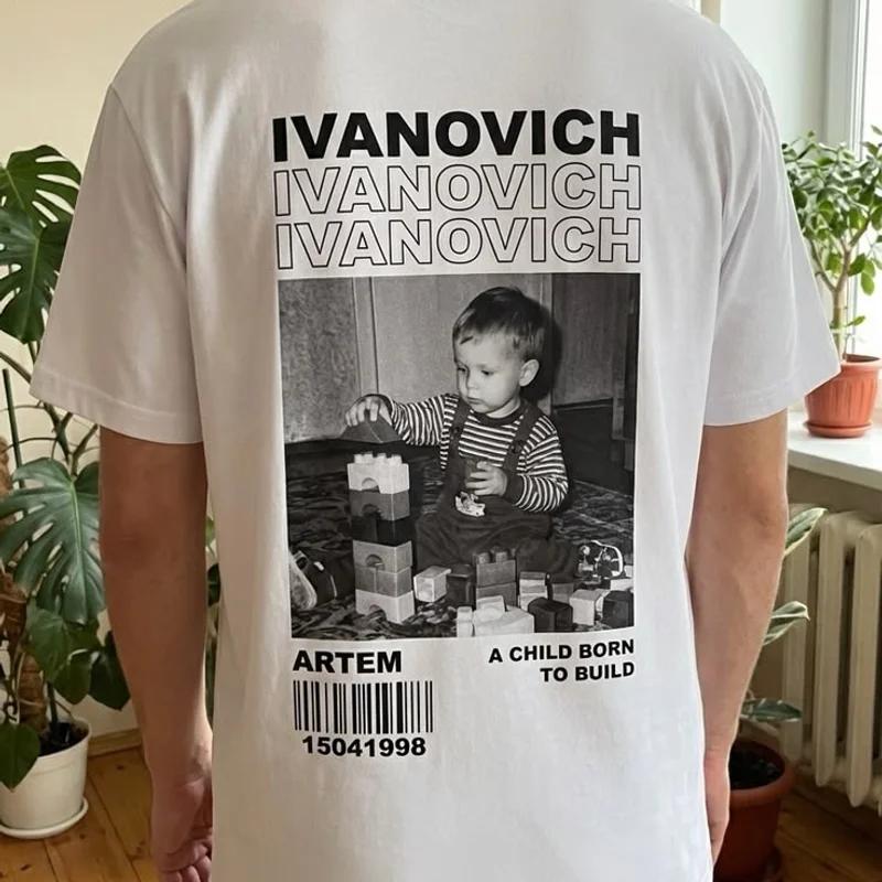 Футболка с фото — пример печати