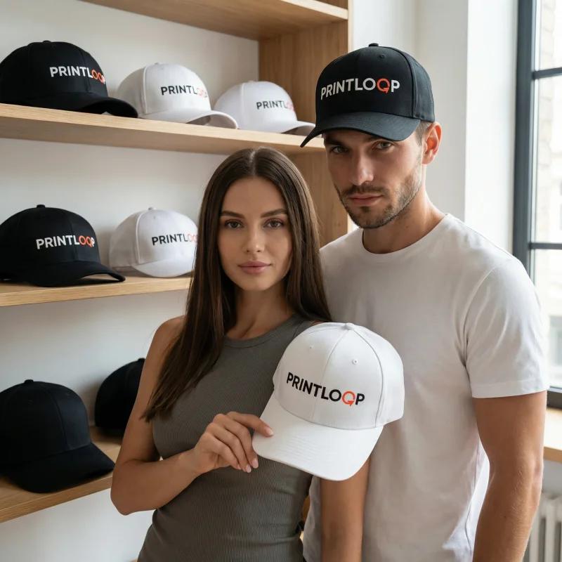Кепка с надписью — Printloop