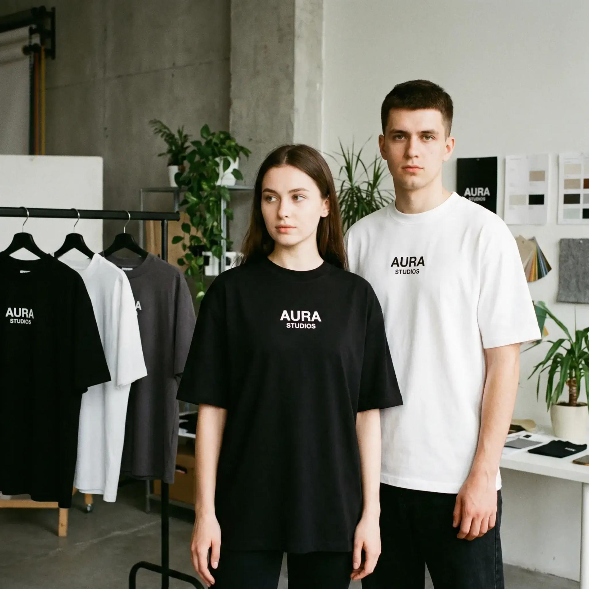 Корпоративные футболки AURA Studios