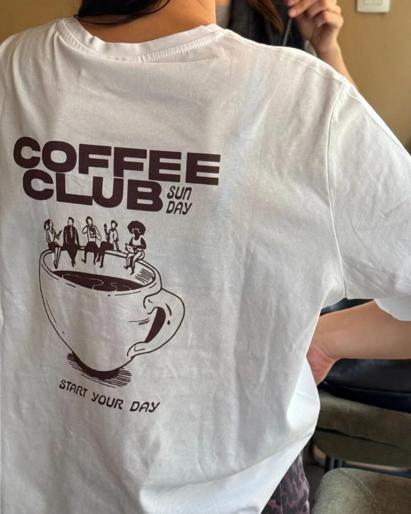 Футболка «Coffee Club» — для кофеманов