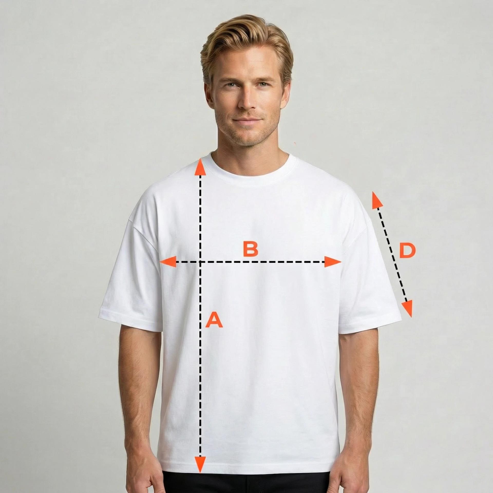 Схема замеров — Оверсайз