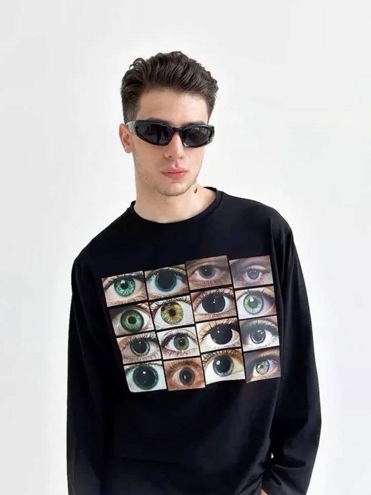 Лонгслив с авторской иллюстрацией