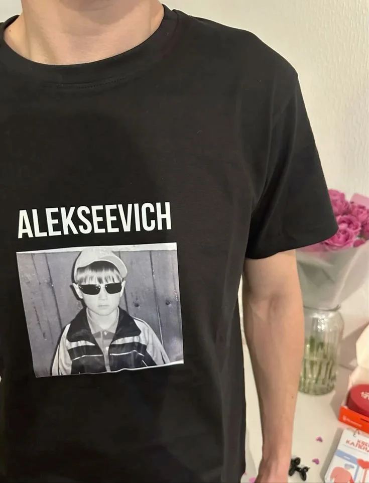 Оверсайз с принтом ALEKSEEVICH — авторский дизайн